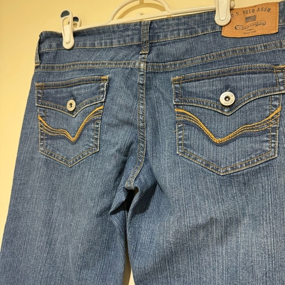 Women’s U.S Polo Assn. Brand Dark Wash Skinny Style Casual Denim Jeans Size 7/8 - Picture 8 of 16